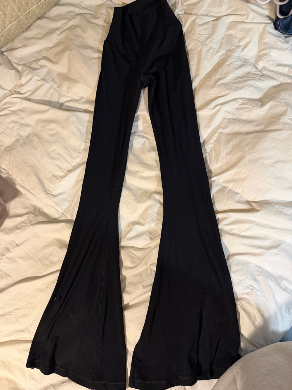 Offline by aerie Black High-Waist Flare Leggings
